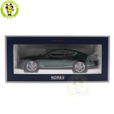 1/18 Bentley Continental GT 2018 Norev 182782 Verdant Metallic Diecast Model Car Toys Gifts For Adults Friends Father