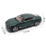 1/18 Bentley Continental GT 2018 Norev 182782 Verdant Metallic Diecast Model Car Toys Gifts For Adults Friends Father