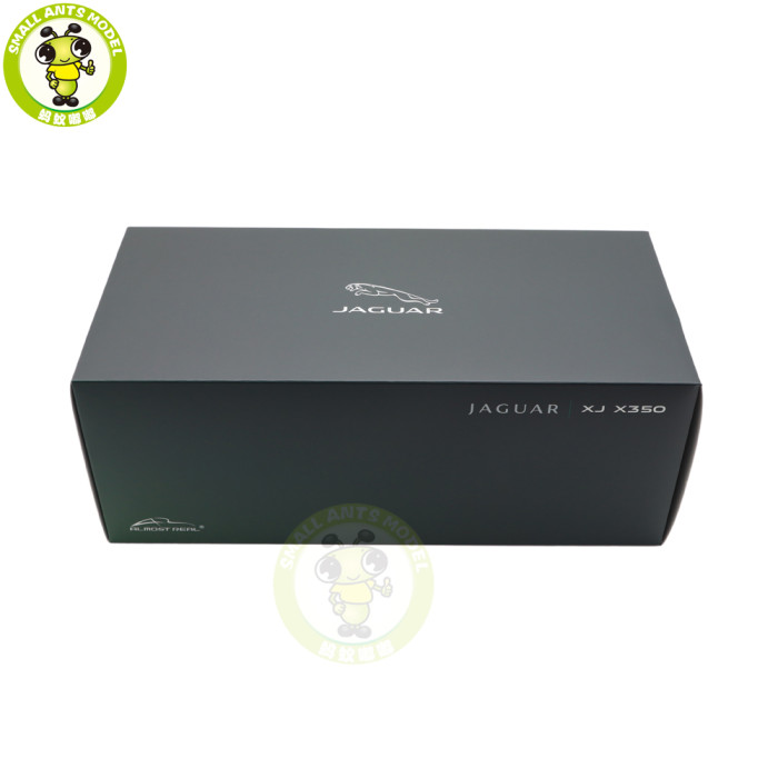 1/18 Almost Real 810503 Land Rover Jaguar XJ X350 XJ6 Seafrost Diecast Model Car Gifts For Father Friends