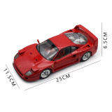 1/18 Ferrari F40 Kyosho 08416 Diecast Model Toy Cars Gifts For Father Friends