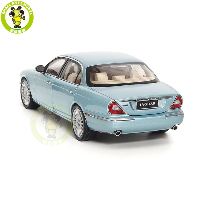 1/18 Almost Real 810503 Land Rover Jaguar XJ X350 XJ6 Seafrost Diecast Model Car Gifts For Father Friends