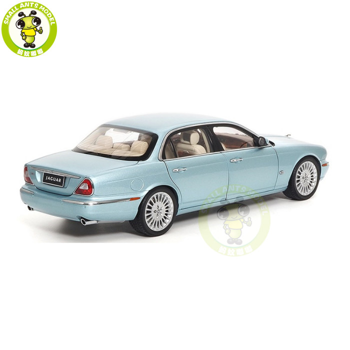 1/18 Almost Real 810503 Land Rover Jaguar XJ X350 XJ6 Seafrost Diecast Model Car Gifts For Father Friends
