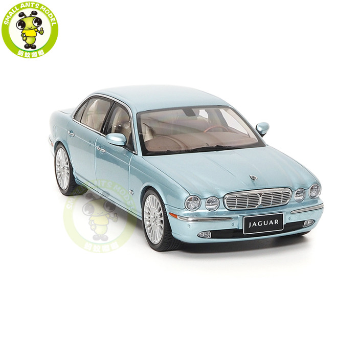 1/18 Almost Real 810503 Land Rover Jaguar XJ X350 XJ6 Seafrost Diecast Model Car Gifts For Father Friends