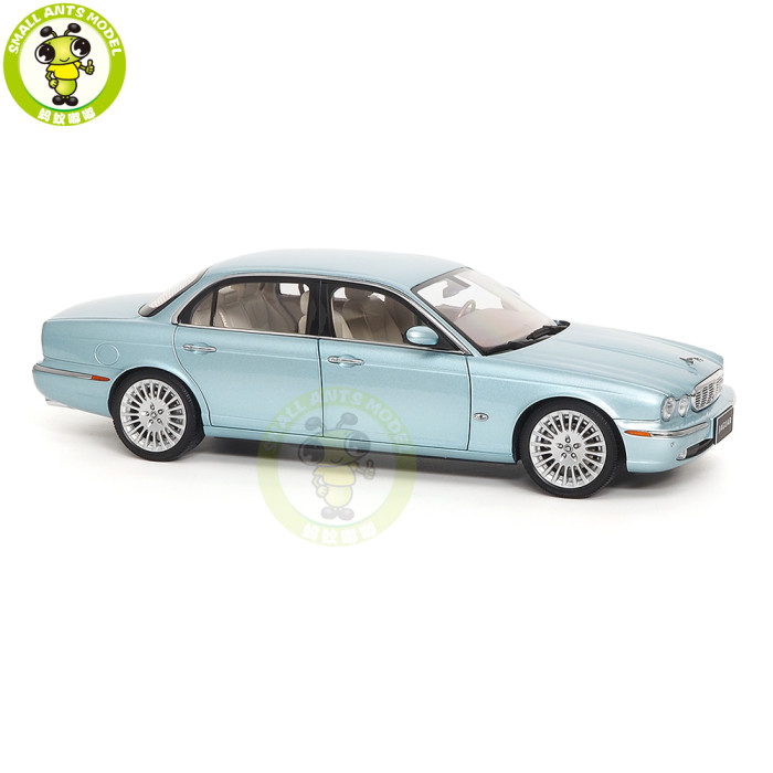 1/18 Almost Real 810503 Land Rover Jaguar XJ X350 XJ6 Seafrost Diecast Model Car Gifts For Father Friends