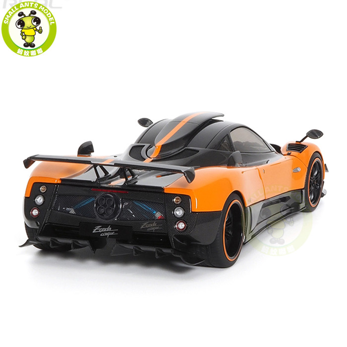 1/18 PAGANI ZONDA Cinque Coupe 2009 Arancio St.Tropez Almost Real 850603001 Diecast Model Toys Car Boys Girls Gifts