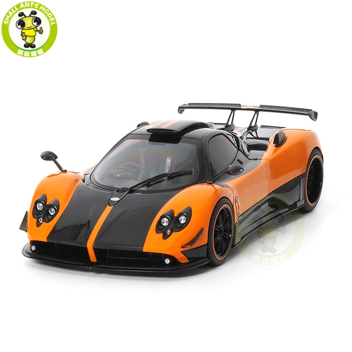 1/18 PAGANI ZONDA Cinque Coupe 2009 Arancio St.Tropez Almost Real 850603001 Diecast Model Toys Car Boys Girls Gifts
