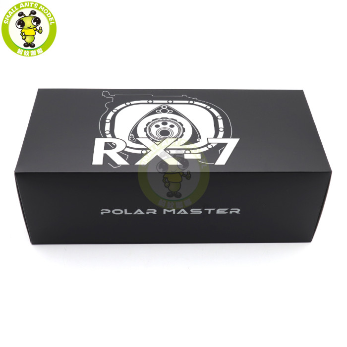 1/18 Mazda RX-7 RX 7 Spirit R Polar Master Diecast Model Toy Car Gifts For Friends Father
