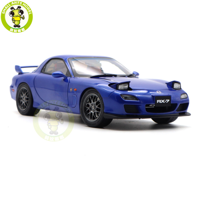 1/18 Mazda RX-7 RX 7 Spirit R Polar Master Diecast Model Toy Car Gifts For Friends Father