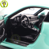 1/18 Porsche 911 992 GT3 2021 Norev 187384 Mint Green Diecast Model Toys Car Gifts For Friends Father