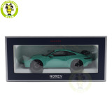 1/18 Porsche 911 992 GT3 2021 Norev 187384 Mint Green Diecast Model Toys Car Gifts For Friends Father