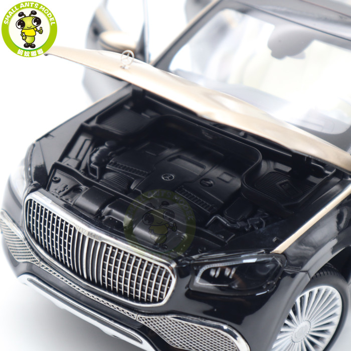 1/18 Paragon Benz Maybach GLS 600 Diecast Model Toys Car Gifts For Friends Father