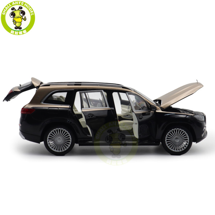 1/18 Paragon Benz Maybach GLS 600 Diecast Model Toys Car Gifts For Friends Father