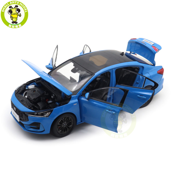 1/18 Ford All New Focus 2022 Diecast Model Toys Car Gifts For Father Friends