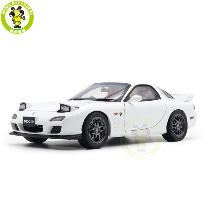 1/18 Mazda RX-7 RX 7 Spirit R Polar Master Diecast Model Toy Car Gifts For Friends Father