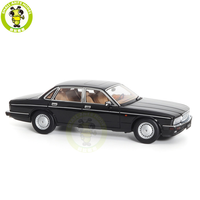 1/18 Jaguar Daimler XJ XJ6 XJ40 Ebony Black Almost Real 810543 Diecast Model Car Gifts For Father Friends