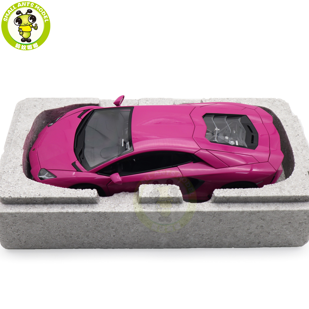 1/18 Lamborghini AVENTADOR LP700-4 Autoart 74660 Pink Diecast