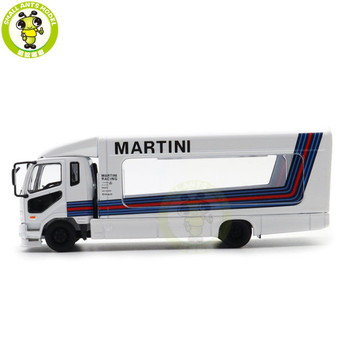 1/64 GCD Mitsubishi Fuso Fighter Mk2 2017 Outriggers Raised Truck Trailer Diecast Model Toys Car Gifts For Father Friends
