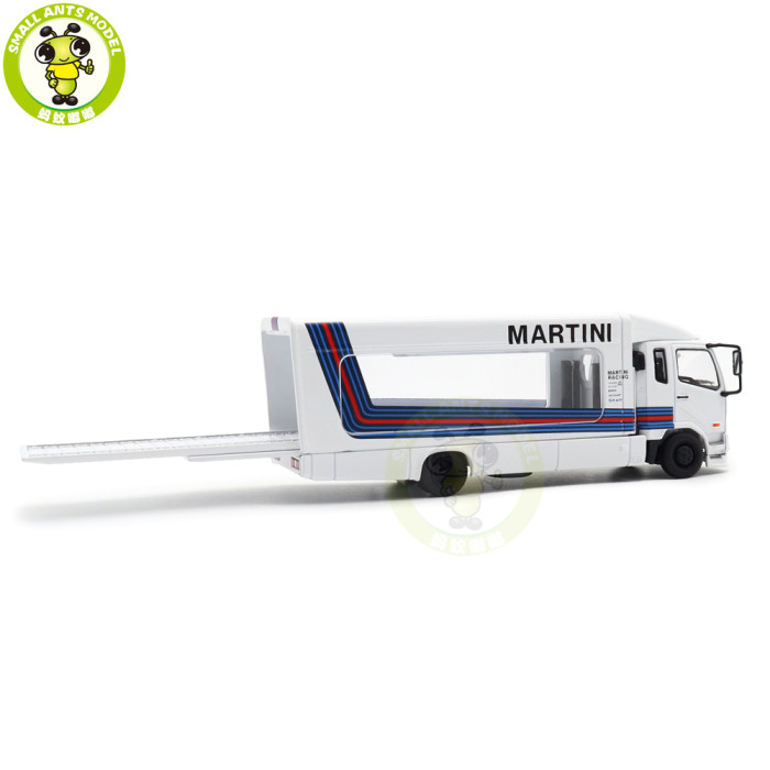 1/64 GCD Mitsubishi Fuso Fighter Mk2 2017 Outriggers Raised Truck Trailer Diecast Model Toys Car Gifts For Father Friends