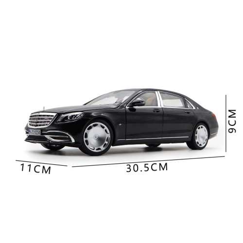 1/18 Mercedes Maybach Benz S650 2019 W222 Norev 183426 Diecast Model Toy Car Gifts For Father Friends