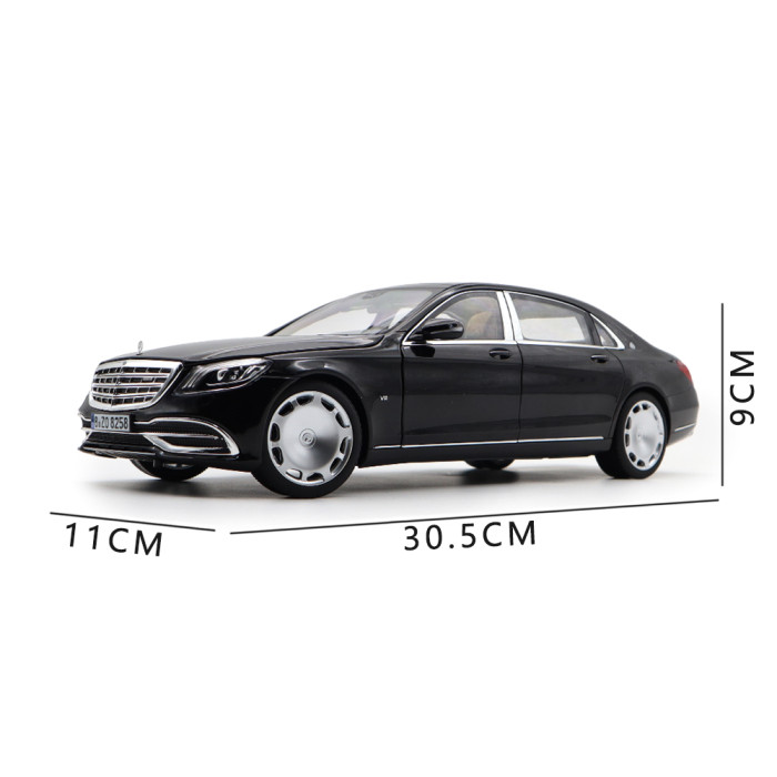 1/18 Mercedes Maybach Benz S650 2019 W222 Norev 183426 Diecast Model Toy Car Gifts For Father Friends