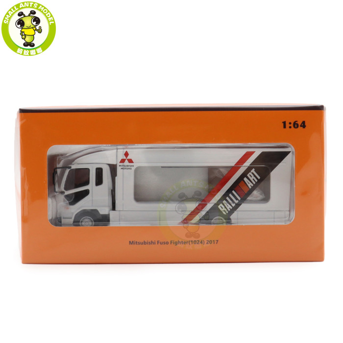 1/64 GCD Mitsubishi Fuso Fighter Mk2 2017 Outriggers Raised Truck Trailer Diecast Model Toys Car Gifts For Father Friends