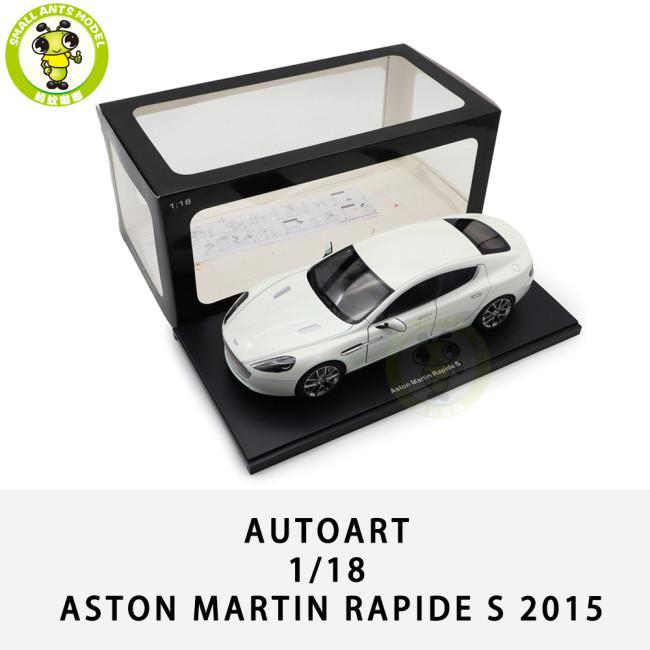 1/18 Aston Martin Rapide S 2015 Autoart 70256 Stratus White Model Toy Car Gifts For Father Friends
