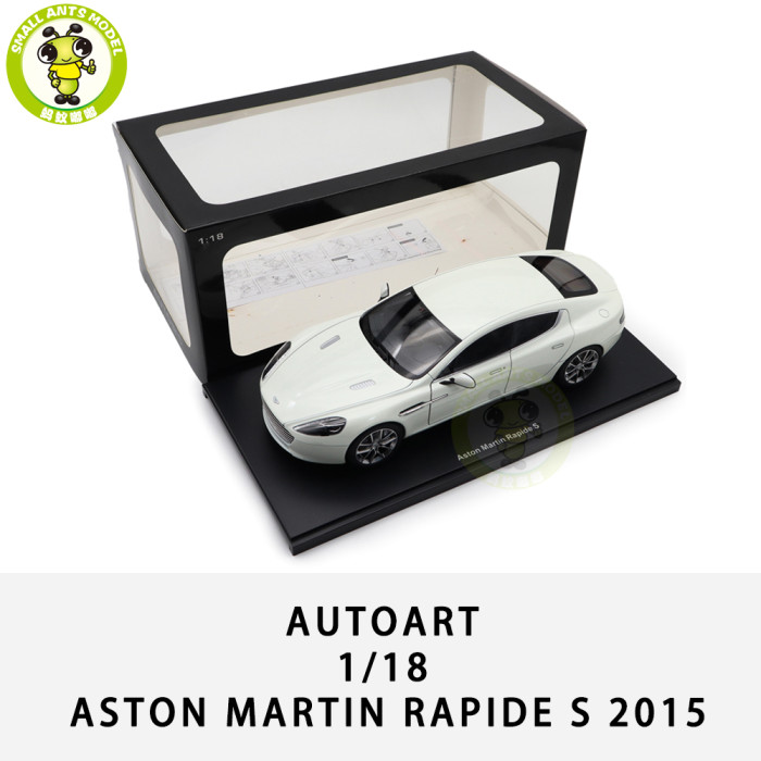 1/18 Aston Martin Rapide S 2015 Autoart 70256 Stratus White Model Toy Car Gifts For Father Friends