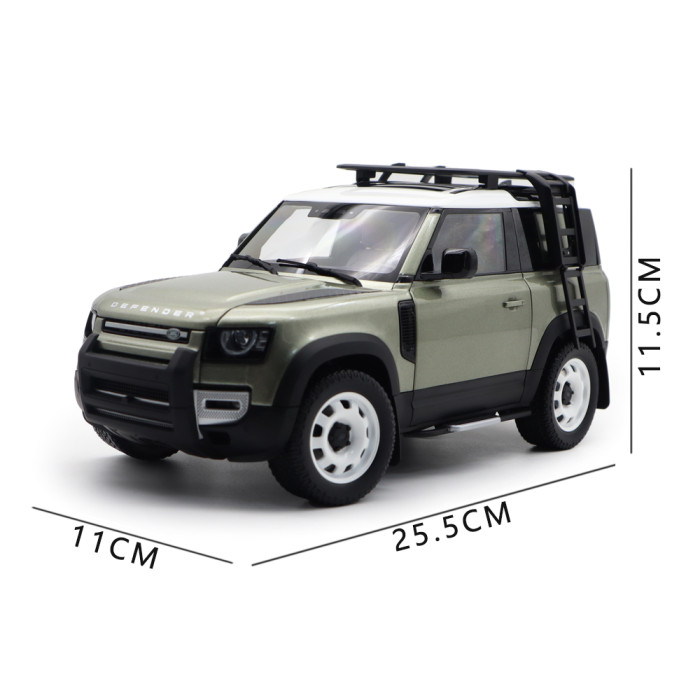 1/18 Land Rover Defender 90 2020 Almost Real 810704 Diecast Model Toy Car Gifts For Father Friends