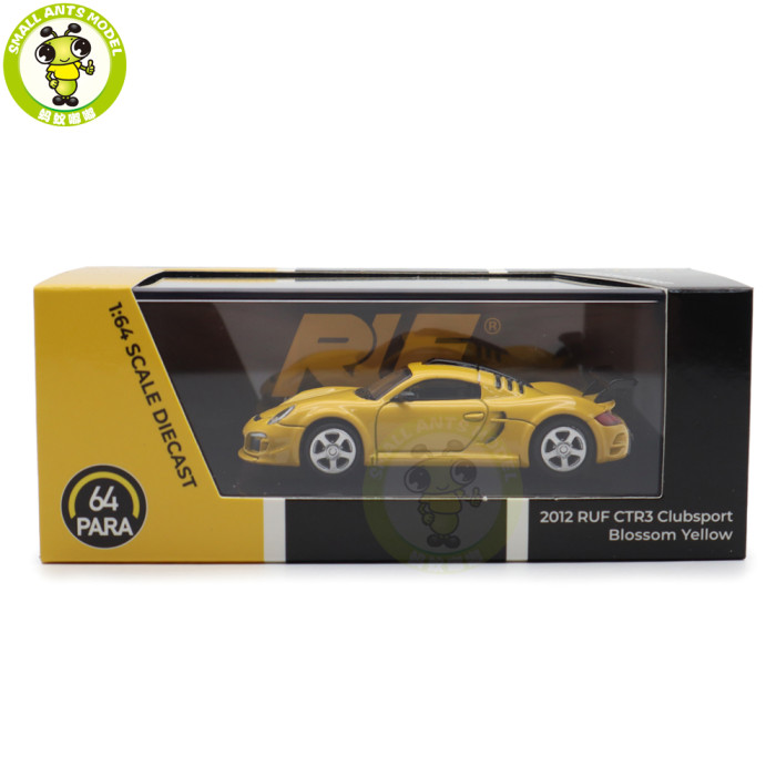 1/64 Paragon 2012 RUF CTR 3 Clubsport Diecast Model Toy Car Gifts For Friends Father