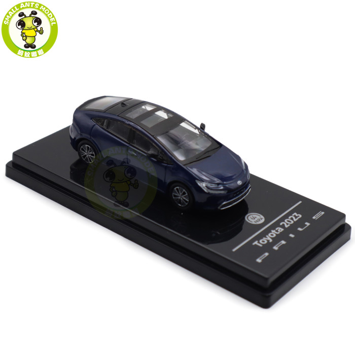 1/64 2023 Toyota Prius Paragon Diecast Model Toy Car Gifts For Friends Father