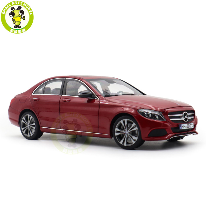 1/18 Norev Mercedes Benz C Class C300 2015 183476 White Diecast Model Toy Cars Gifts For Father Friends