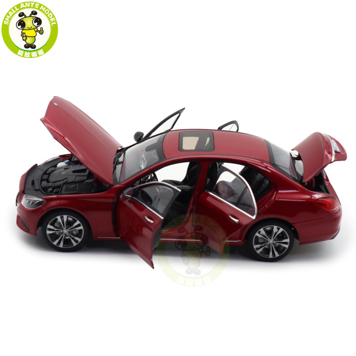 1/18 Norev Mercedes Benz C Class C300 2015 183476 White Diecast Model Toy Cars Gifts For Father Friends