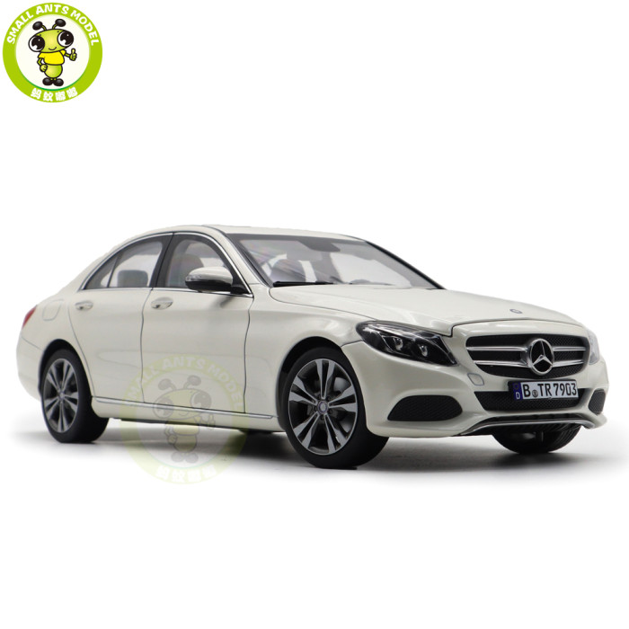 1/18 Norev Mercedes Benz C Class C300 2015 183476 White Diecast Model Toy Cars Gifts For Father Friends