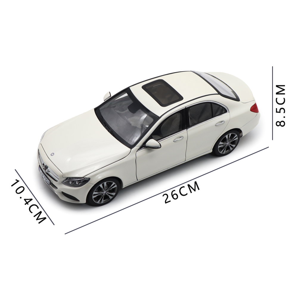 1/18 Norev Mercedes Benz C Class C300 2015 183476 White Diecast