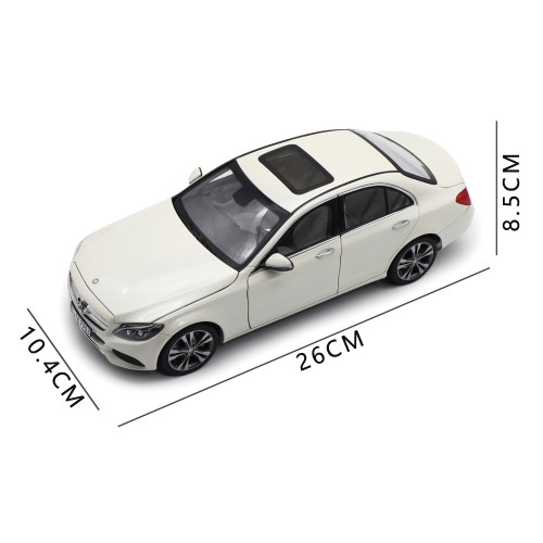 1/18 Norev Mercedes Benz C Class C300 2015 183476 White Diecast Model Toy Cars Gifts For Father Friends