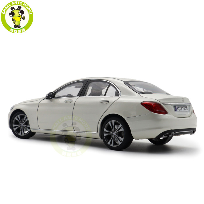 1/18 Norev Mercedes Benz C Class C300 2015 183476 White Diecast Model Toy Cars Gifts For Father Friends