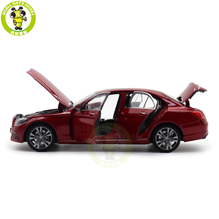 1/18 Norev Mercedes Benz C Class C300 2015 183476 White Diecast Model Toy Cars Gifts For Father Friends