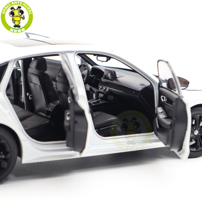 1/18 Honda CIVIC 2022 11th Generation Diecast Metal Car Model Toys Boys Girls Gifts