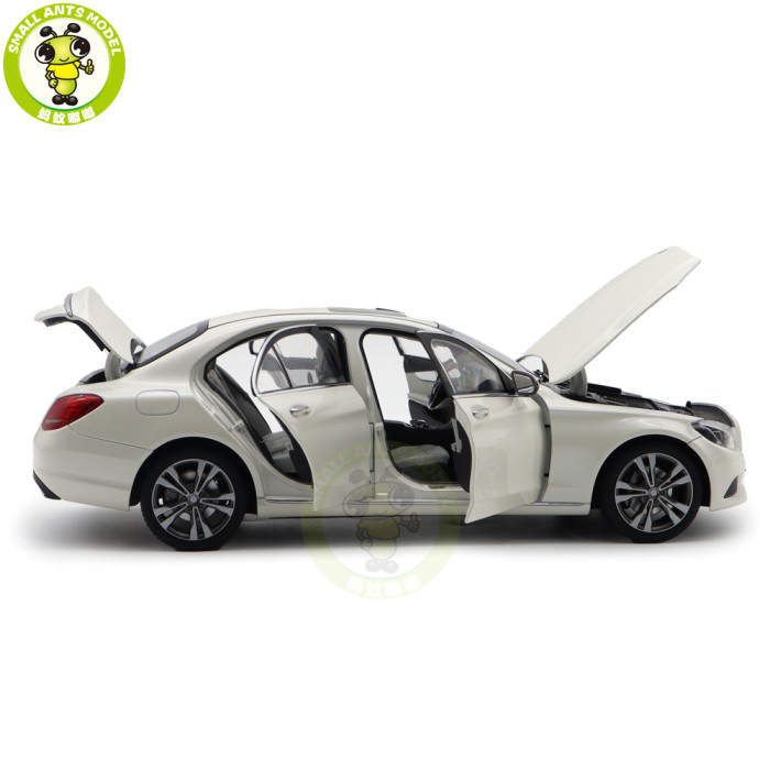 1/18 Norev Mercedes Benz C Class C300 2015 183476 White Diecast Model Toy Cars Gifts For Father Friends