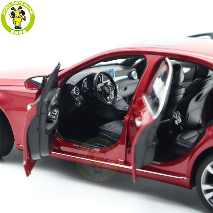 1/18 Norev Mercedes Benz C Class C300 2015 183476 White Diecast Model Toy Cars Gifts For Father Friends