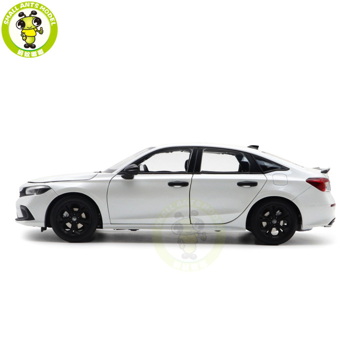 1/18 Honda CIVIC 2022 11th Generation Diecast Metal Car Model Toys Boys Girls Gifts