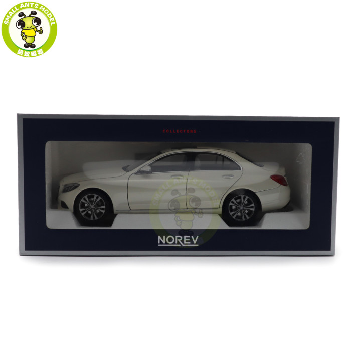 1/18 Norev Mercedes Benz C Class C300 2015 183476 White Diecast Model Toy Cars Gifts For Father Friends