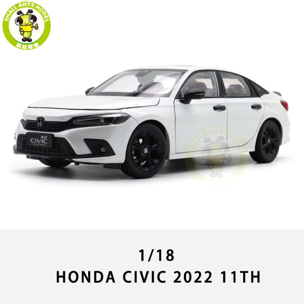 1/18 Honda CIVIC 2022 11th Generation Diecast Model Toy Car Gifts For Father Friends