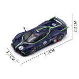 1/64 LCD Pagani Huayra R Supercar Racing Car Diecast Model Toy Car Gifts For Friends Father