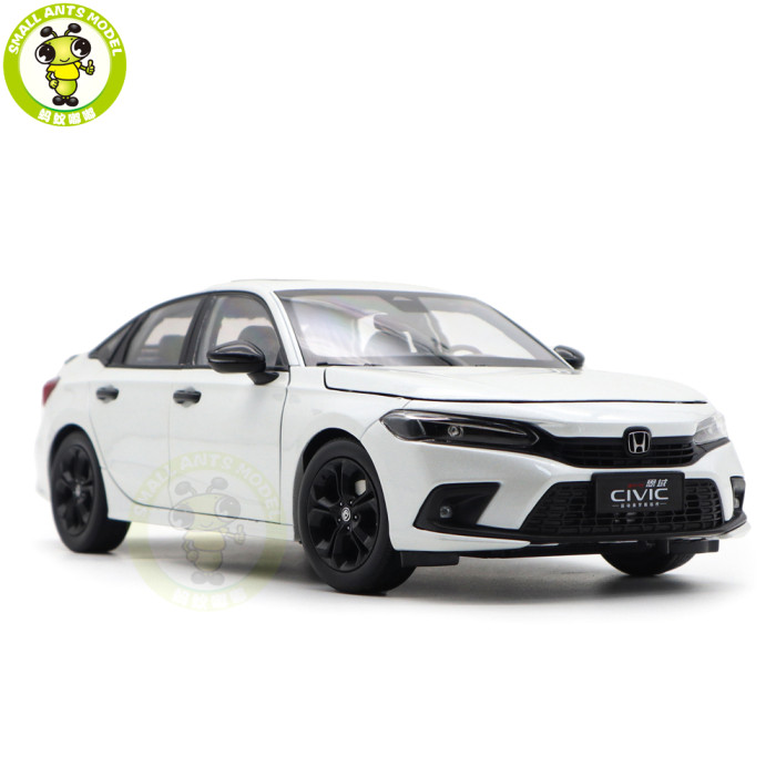 1/18 Honda CIVIC 2022 11th Generation Diecast Metal Car Model Toys Boys Girls Gifts