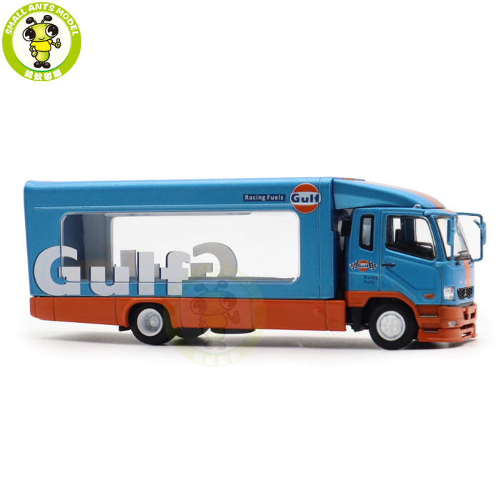 1/64 GCD Mitsubishi Fuso Fighter Mk2 2017 Outriggers Raised Truck Trailer Diecast Model Toys Car Gifts For Father Friends