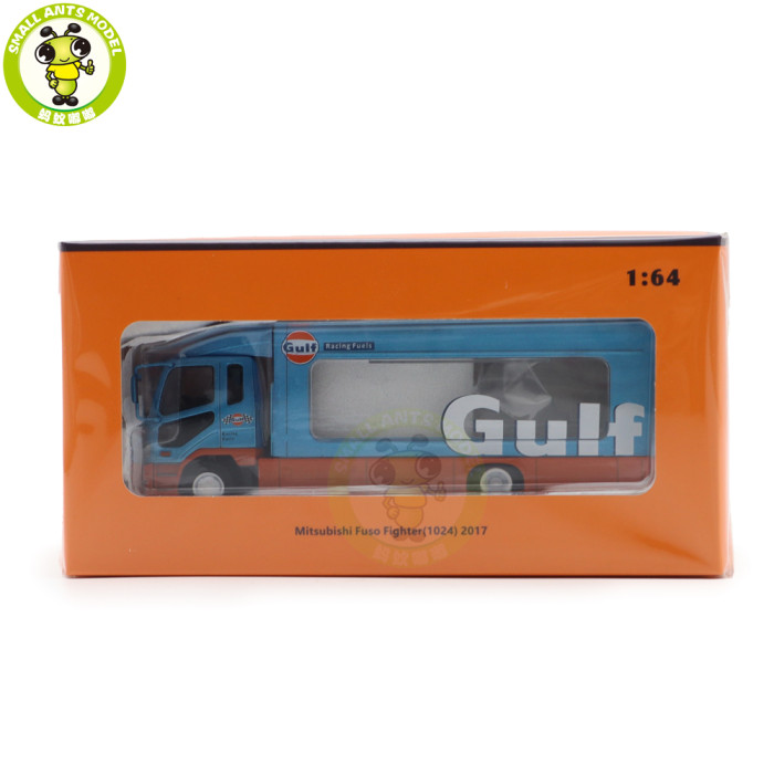 1/64 GCD Mitsubishi Fuso Fighter Mk2 2017 Outriggers Raised Truck Trailer Diecast Model Toys Car Gifts For Father Friends
