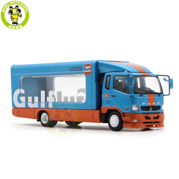 1/64 GCD Mitsubishi Fuso Fighter Mk2 2017 Outriggers Raised Truck Trailer Diecast Model Toys Car Gifts For Father Friends