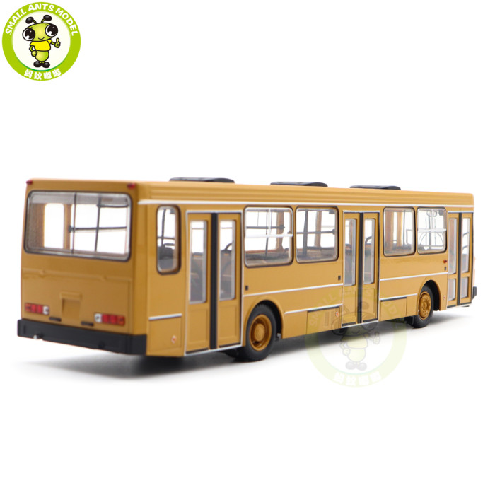 1/43 Russian City Bus Models LIAZ 5256 Diecast Mode Toy Car Bus Gifts For Father Friends