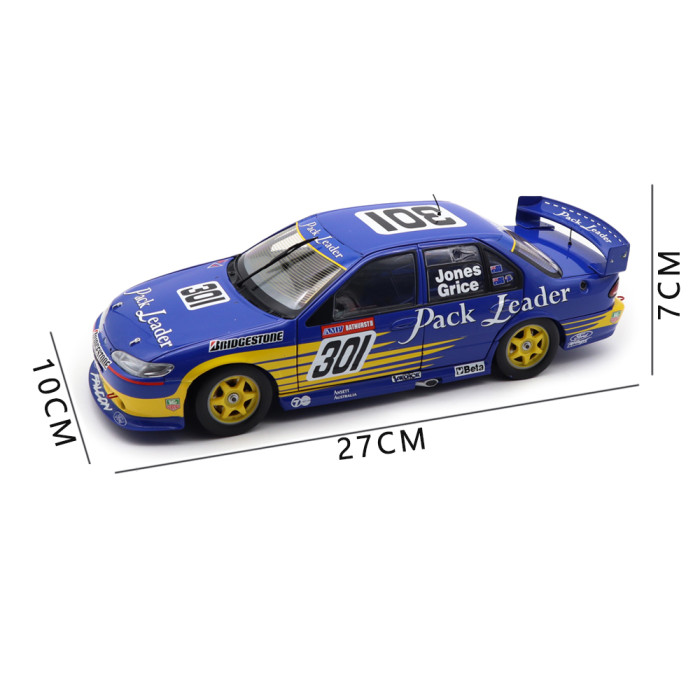 1/18 APEX FORD PACK LEADER Racing #301 JONES/GRICE 1996 BATHURST Diecast Model Toys Car Boys Girls Gifts